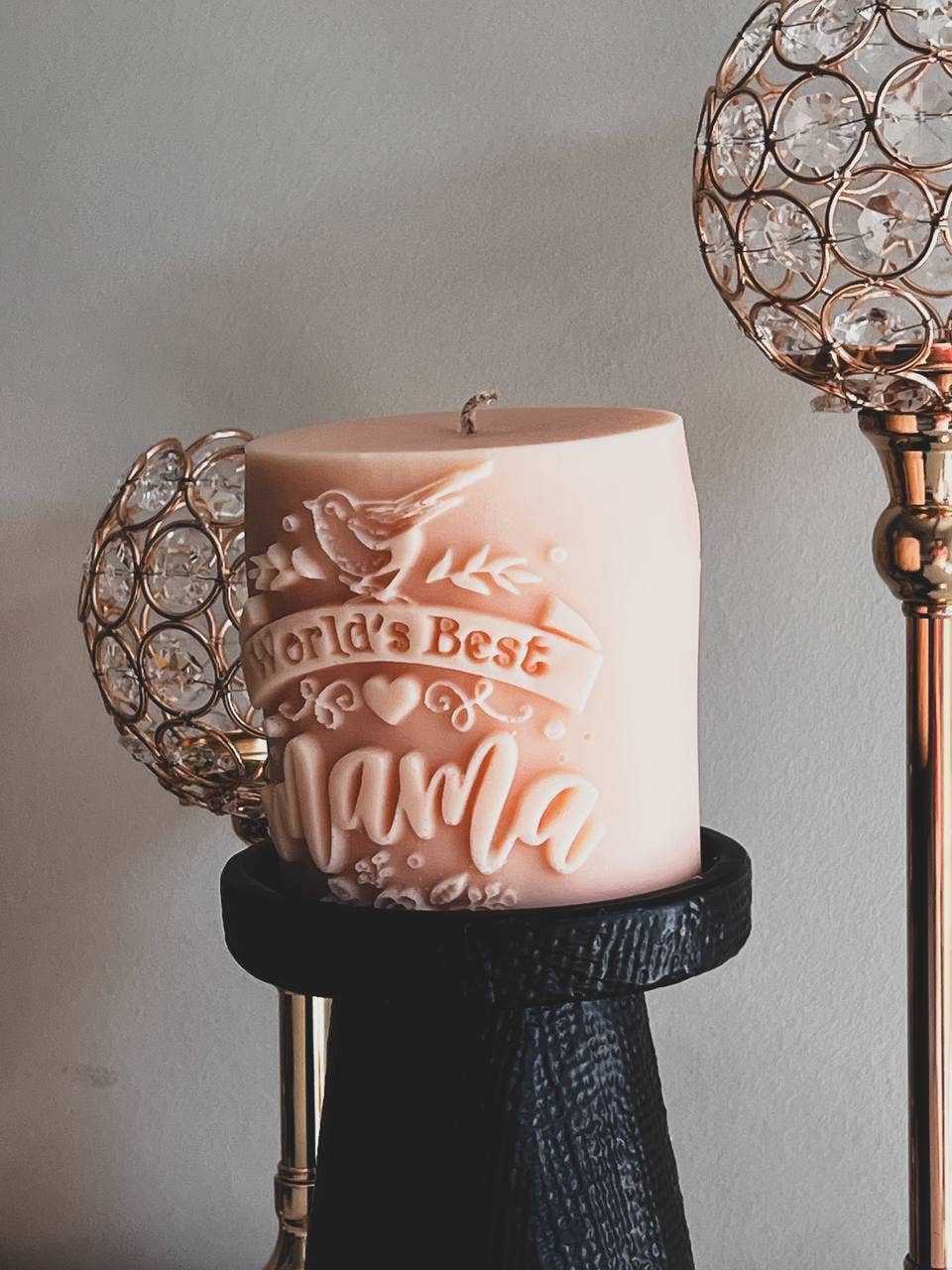 Best Mama Mom Candle 3.5x3.5in - Mothers
