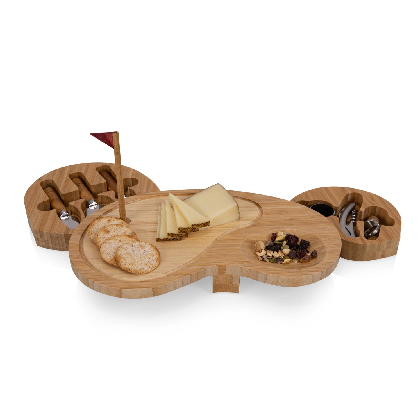 Sand Trap Golf Cheese Cutting Board & Tool Set
