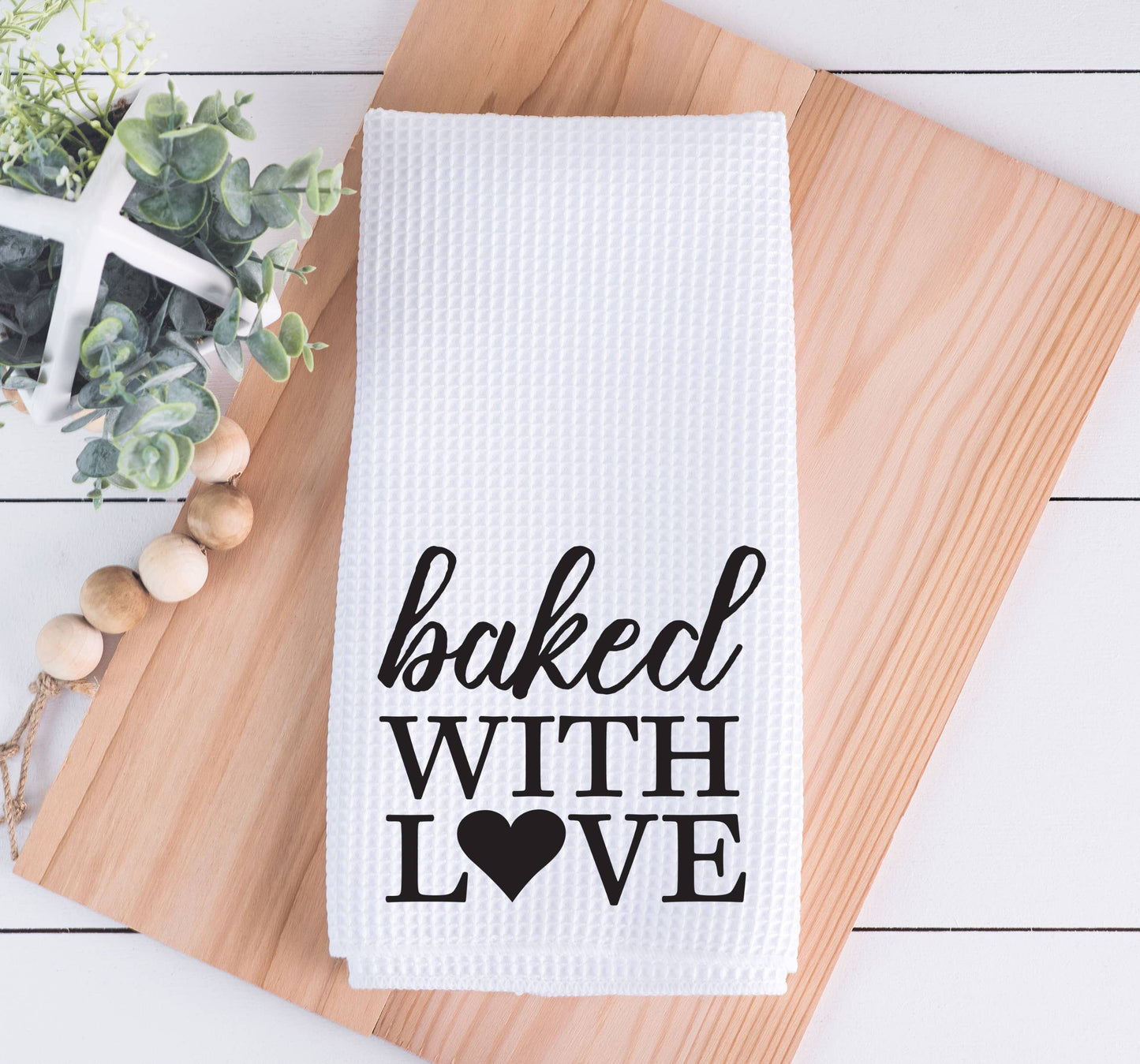 Baked With Love Kitchen Dish Towel