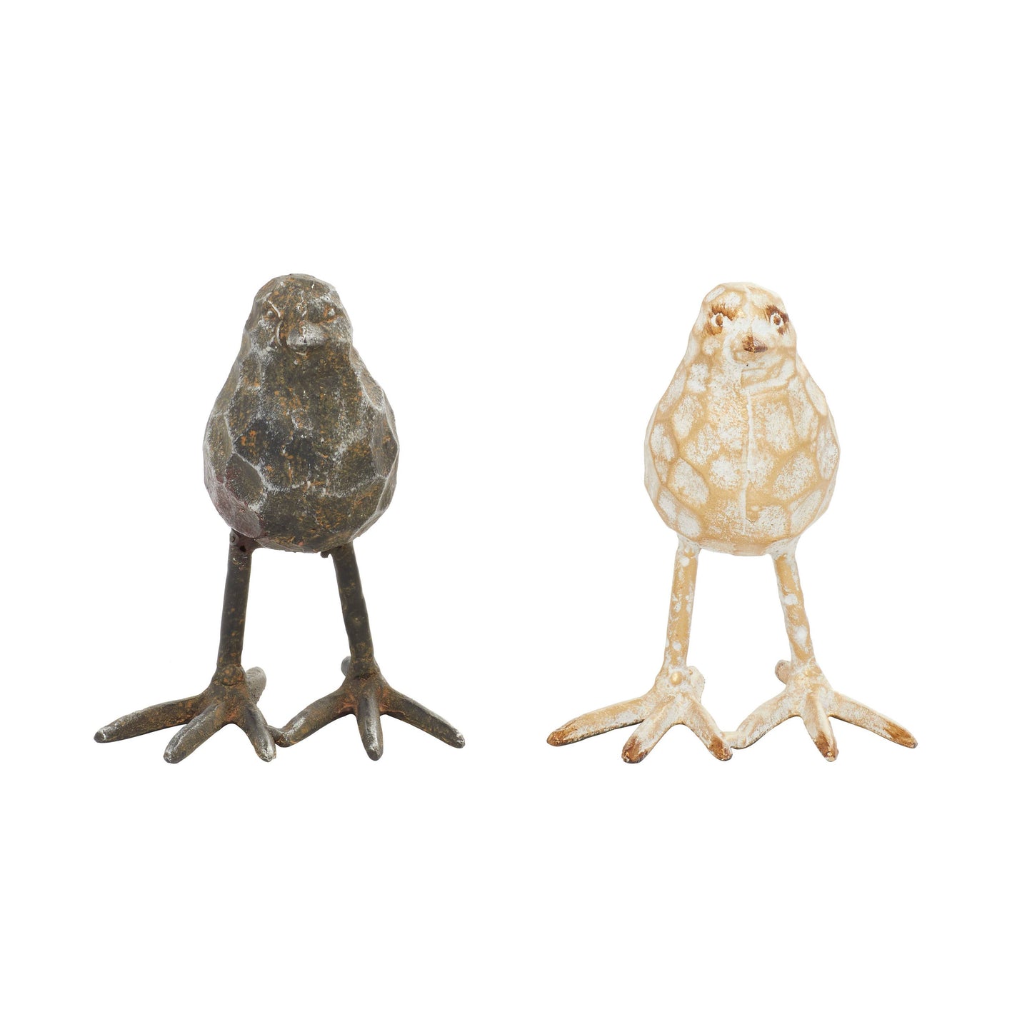 Farmhouse Gold Metal Sculpture
