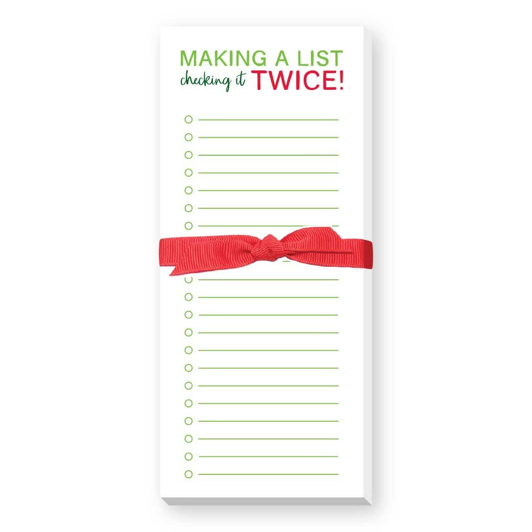 MAKING A LIST SKINNIE NOTEPAD