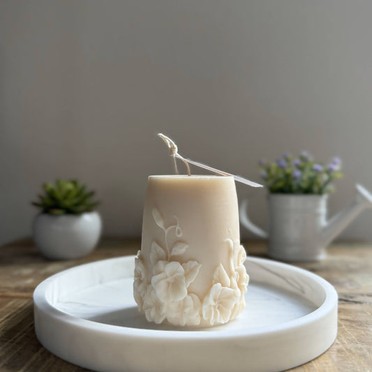 Flower Candle, Fresh flower scent-style 1