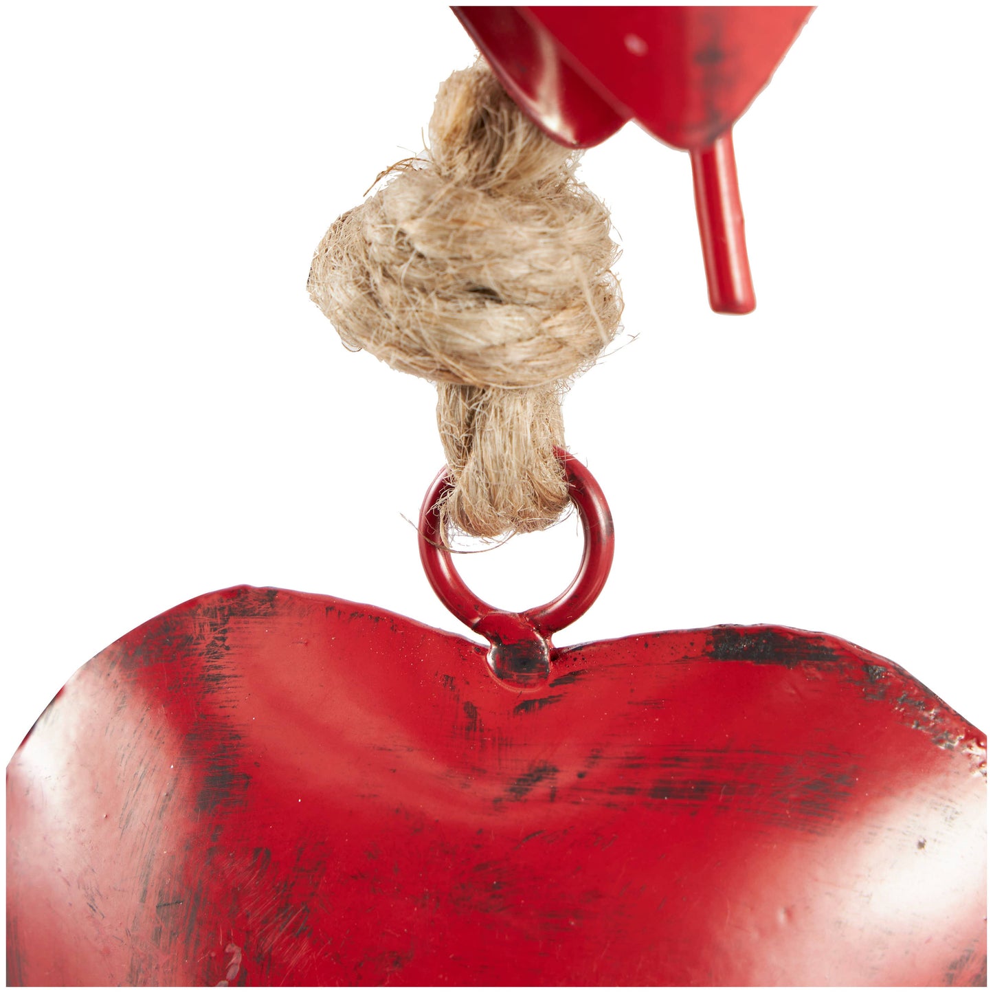 UMA Home Decor - Eclectic Red Metal Decorative Cow Bells