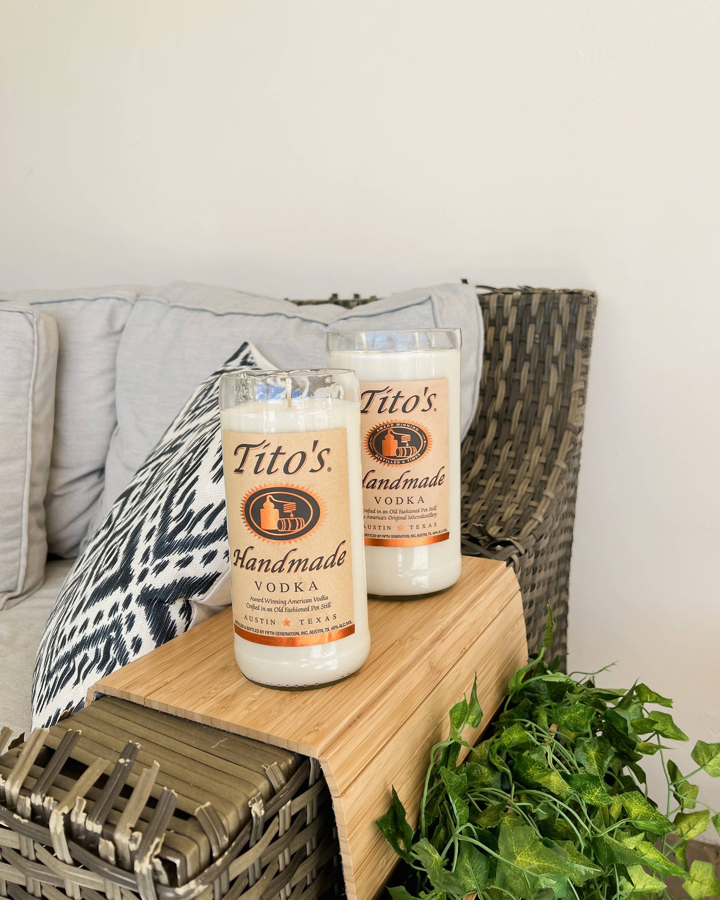 Scottsdale Candle Co - Recycled Titos Candle