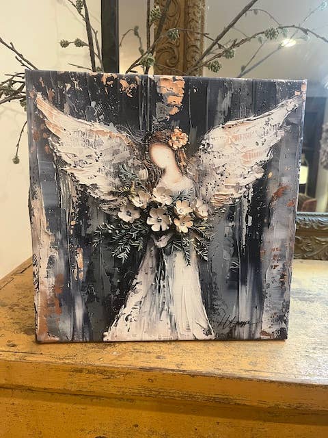 Angel Canvas Art 12" #3