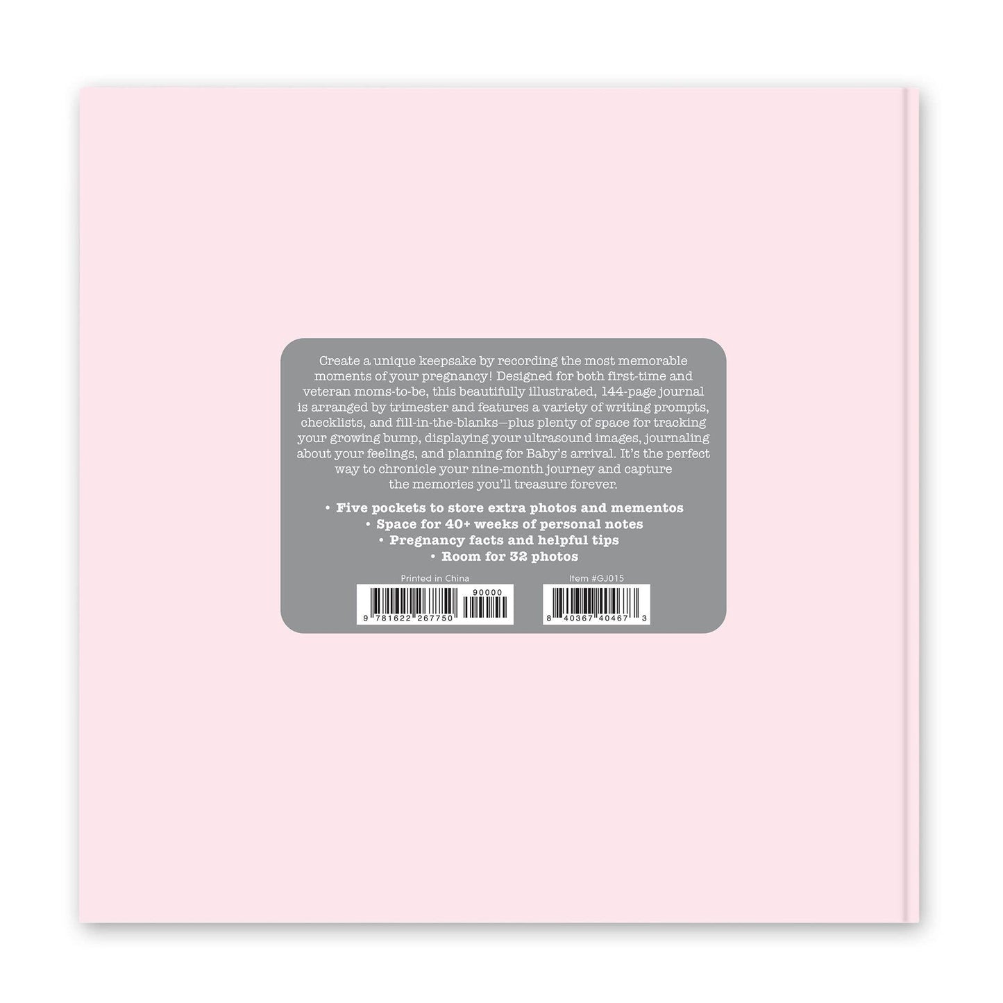 Bump for Joy: A Pregnancy Journal (Pink)