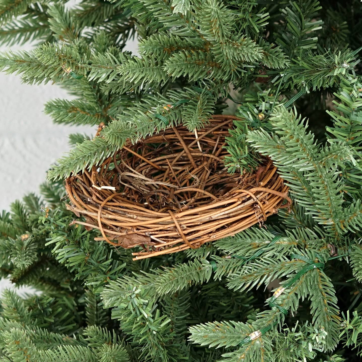 6" Twiggy Bird Nest-Natural-