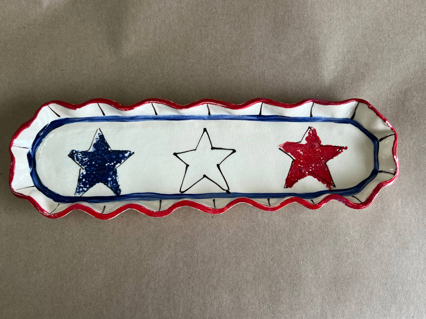Cracker Tray - Patriotic