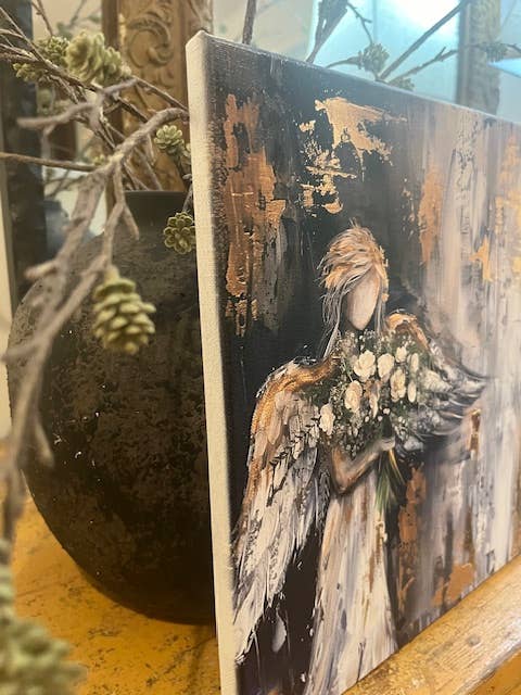 Angel Canvas Art 12" #2