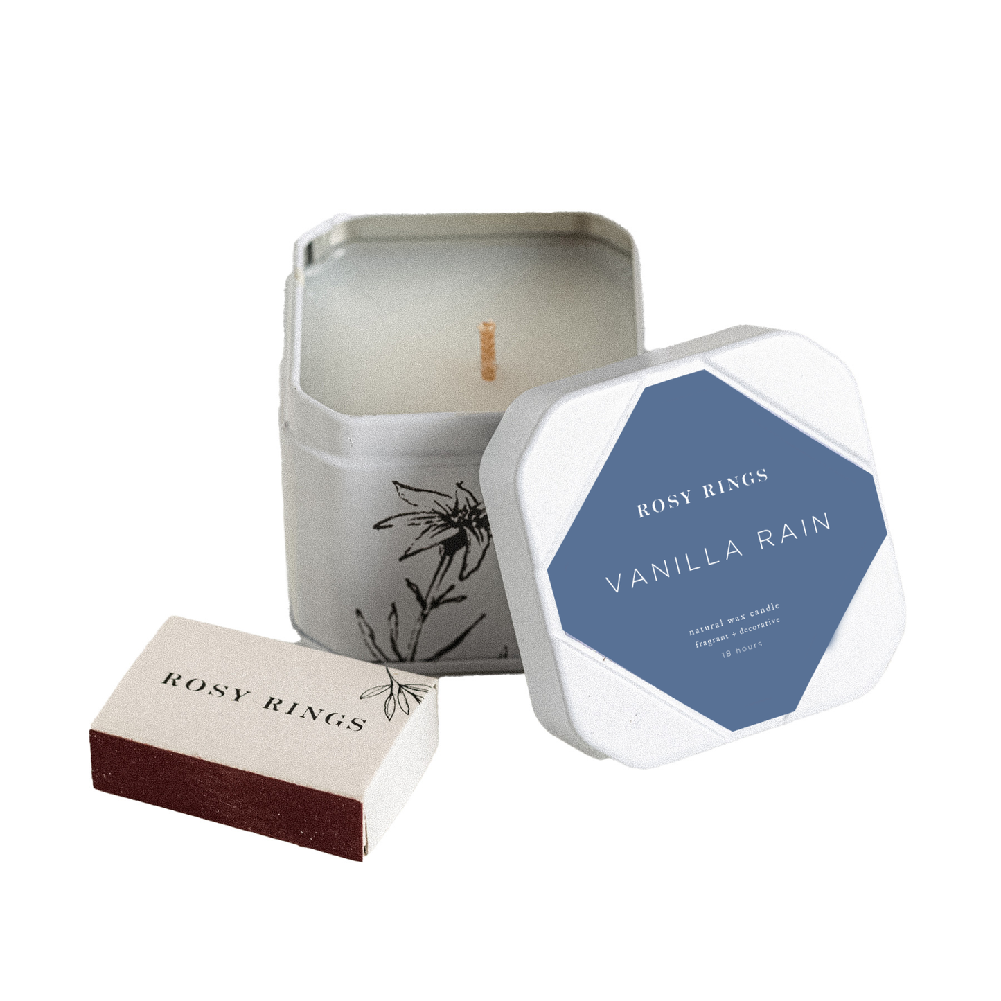Travel Tin - Vanilla Rain