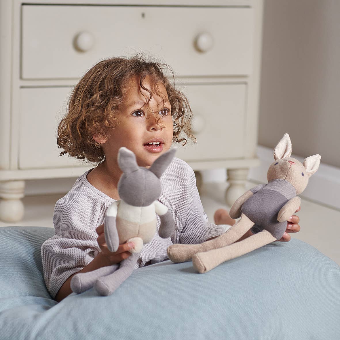 Taupe Bunny Baby