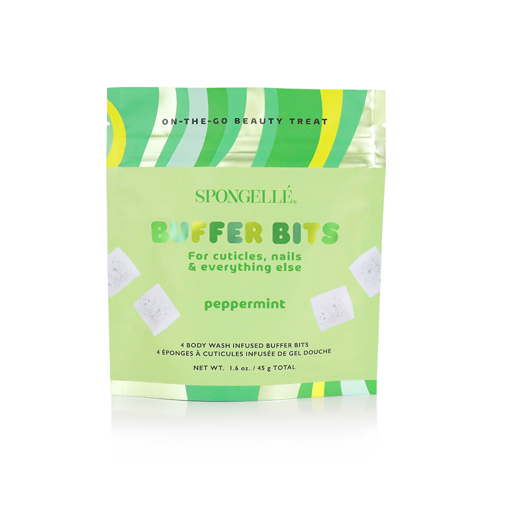 Spongellé - Peppermint PediPOP Buffer Bits