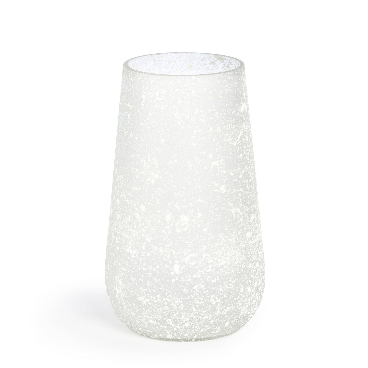 Halcyon Frosted Glass Vase, Large