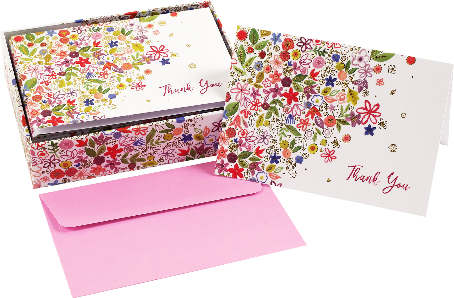 Floral Daydream Thank You Cards