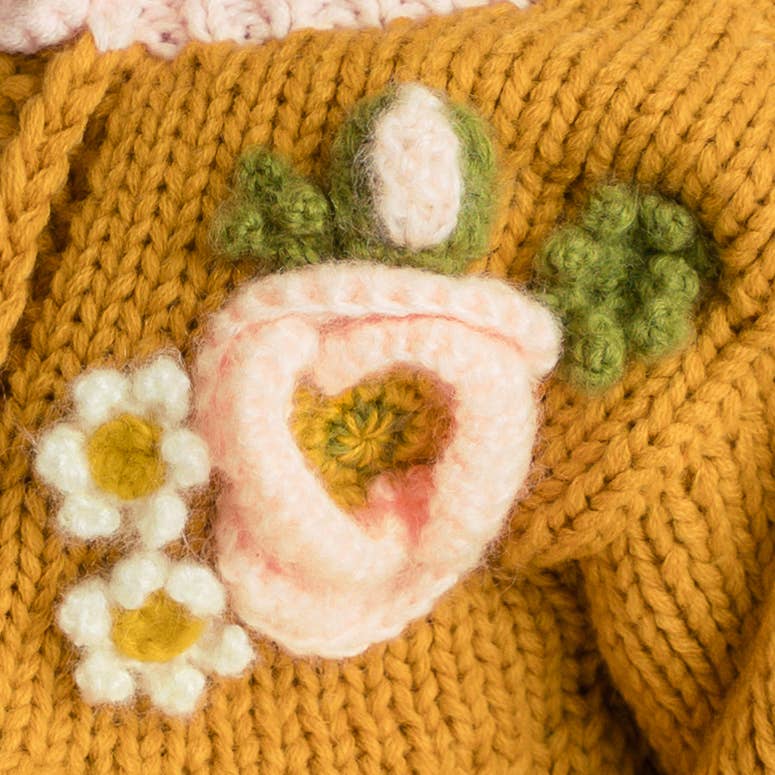 Poppy Sweater Gold Baby & Toddler