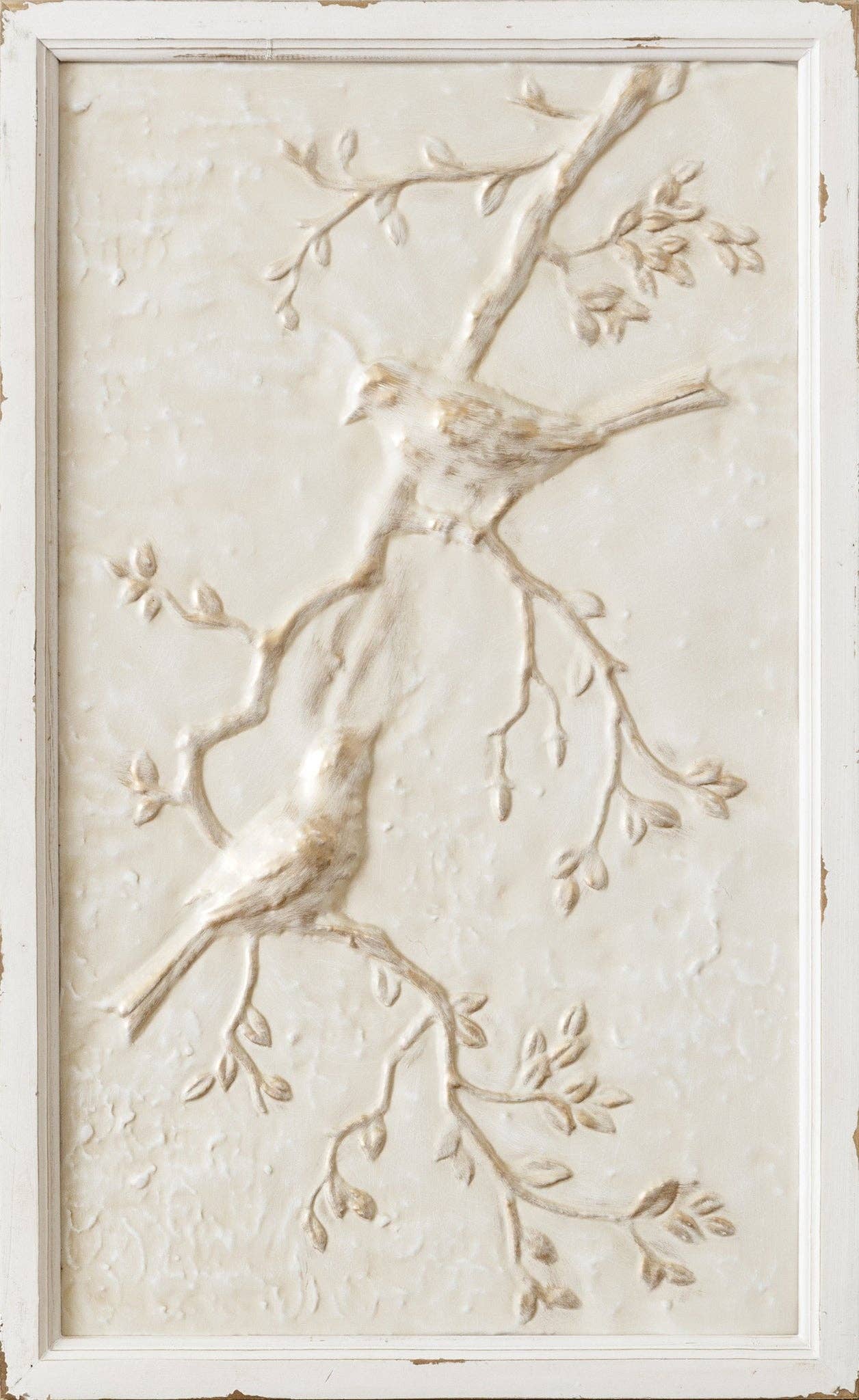 Arte de pared - Pájaros en relieve
