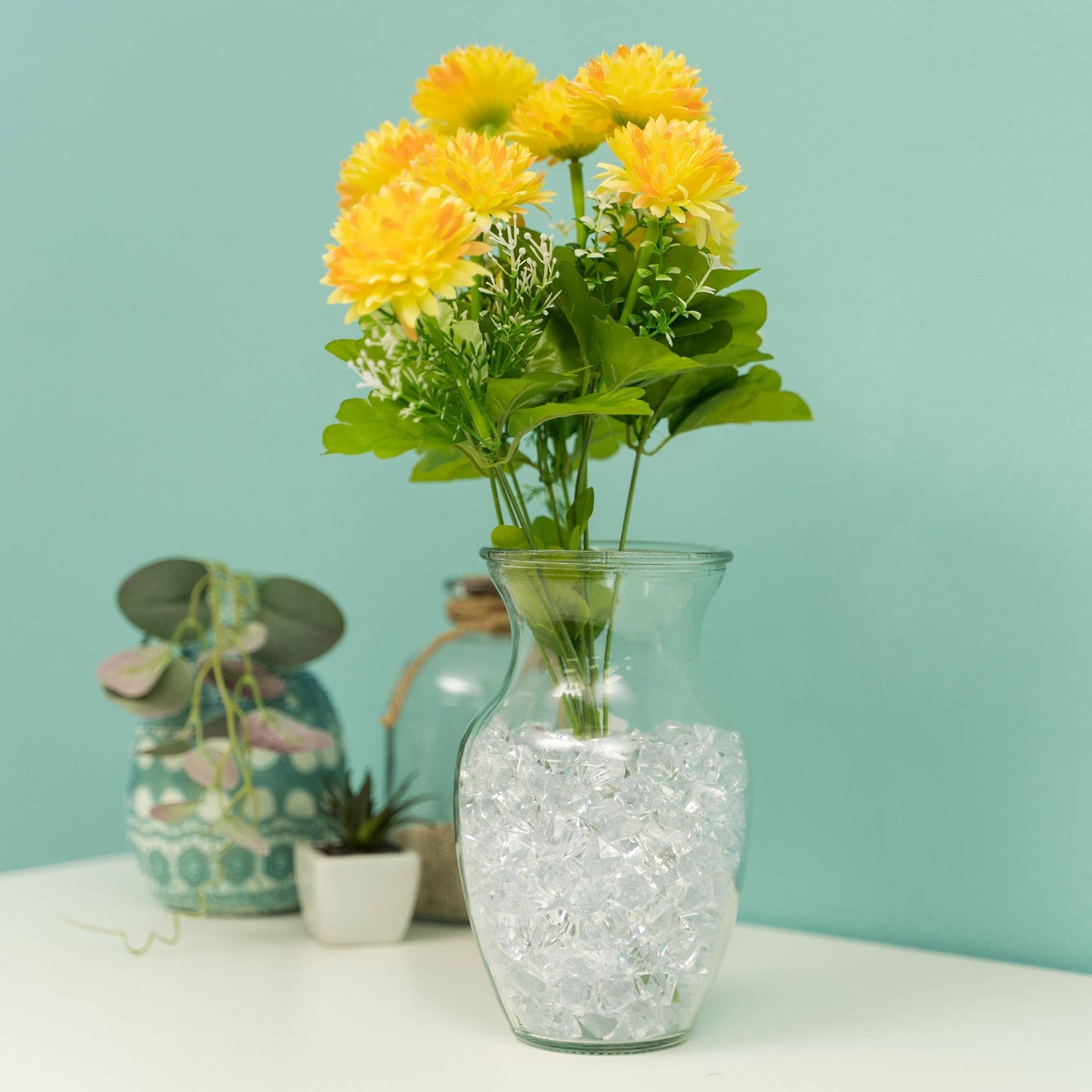 Economy Bouquet Vase 8"