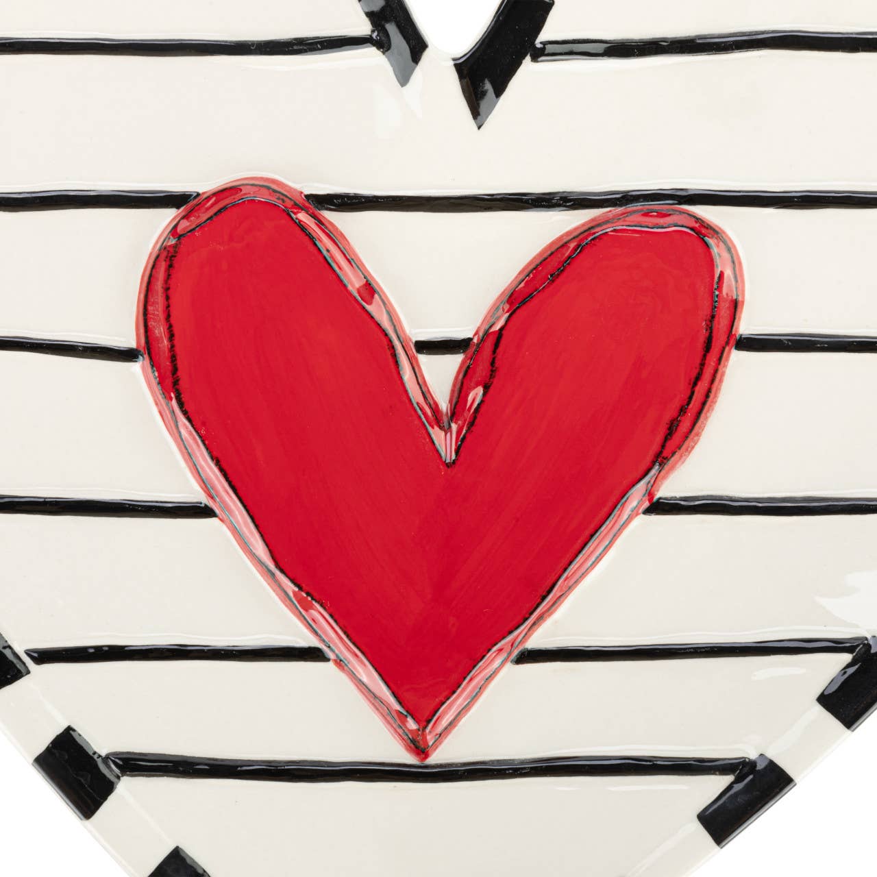 Red Heart Plate