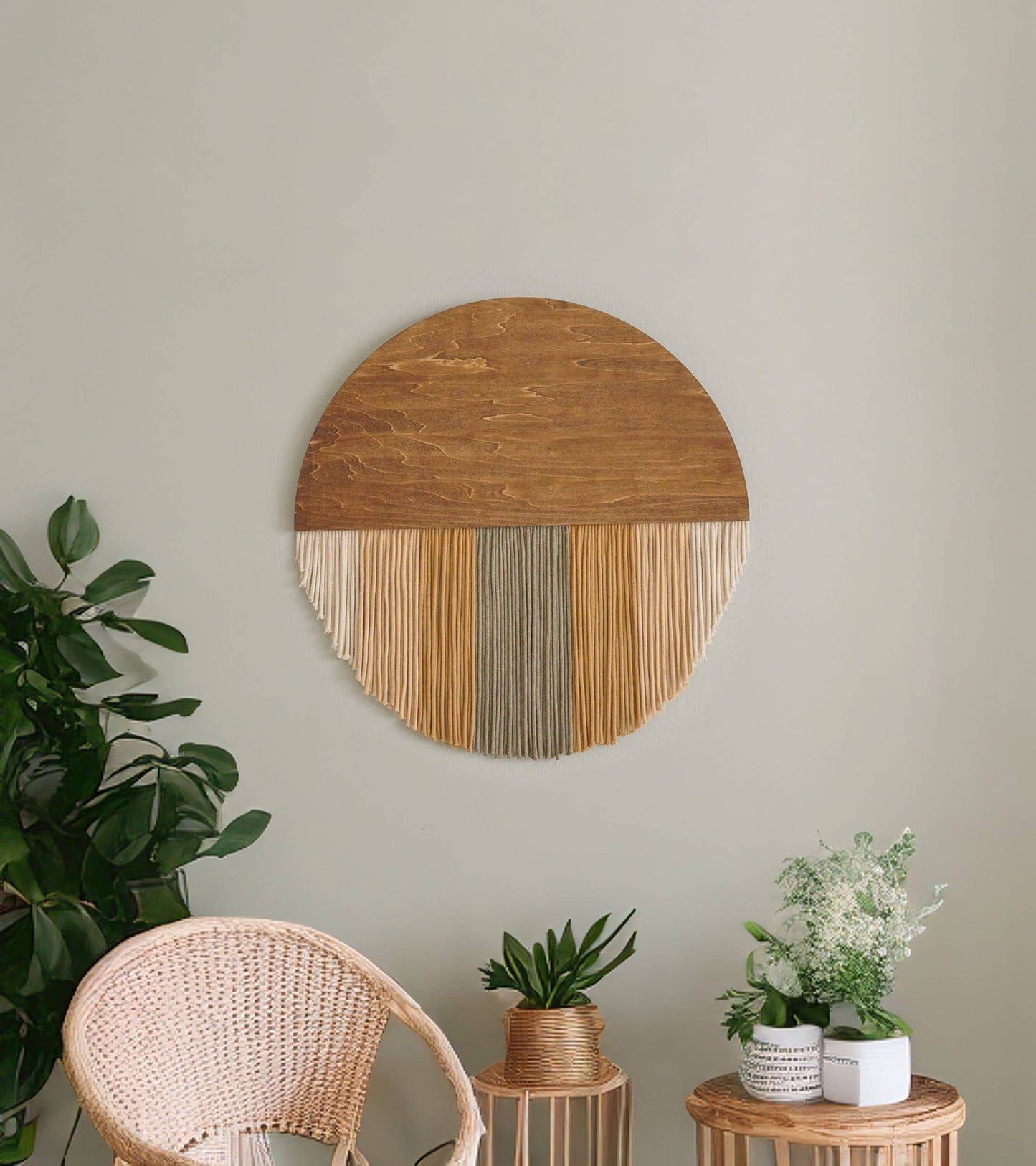 Half Moon Wall Hanging V07