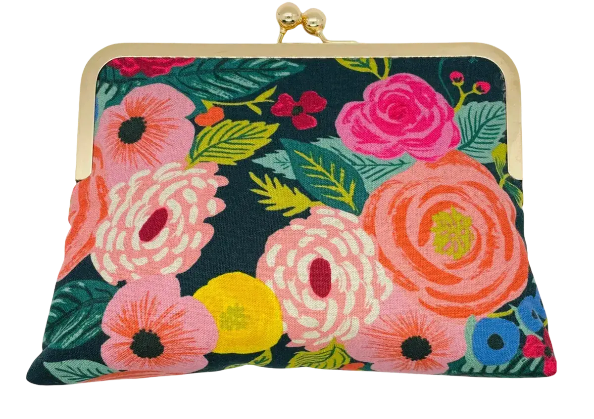 EVERYDAY Clutch-Joliet Rose in Navy