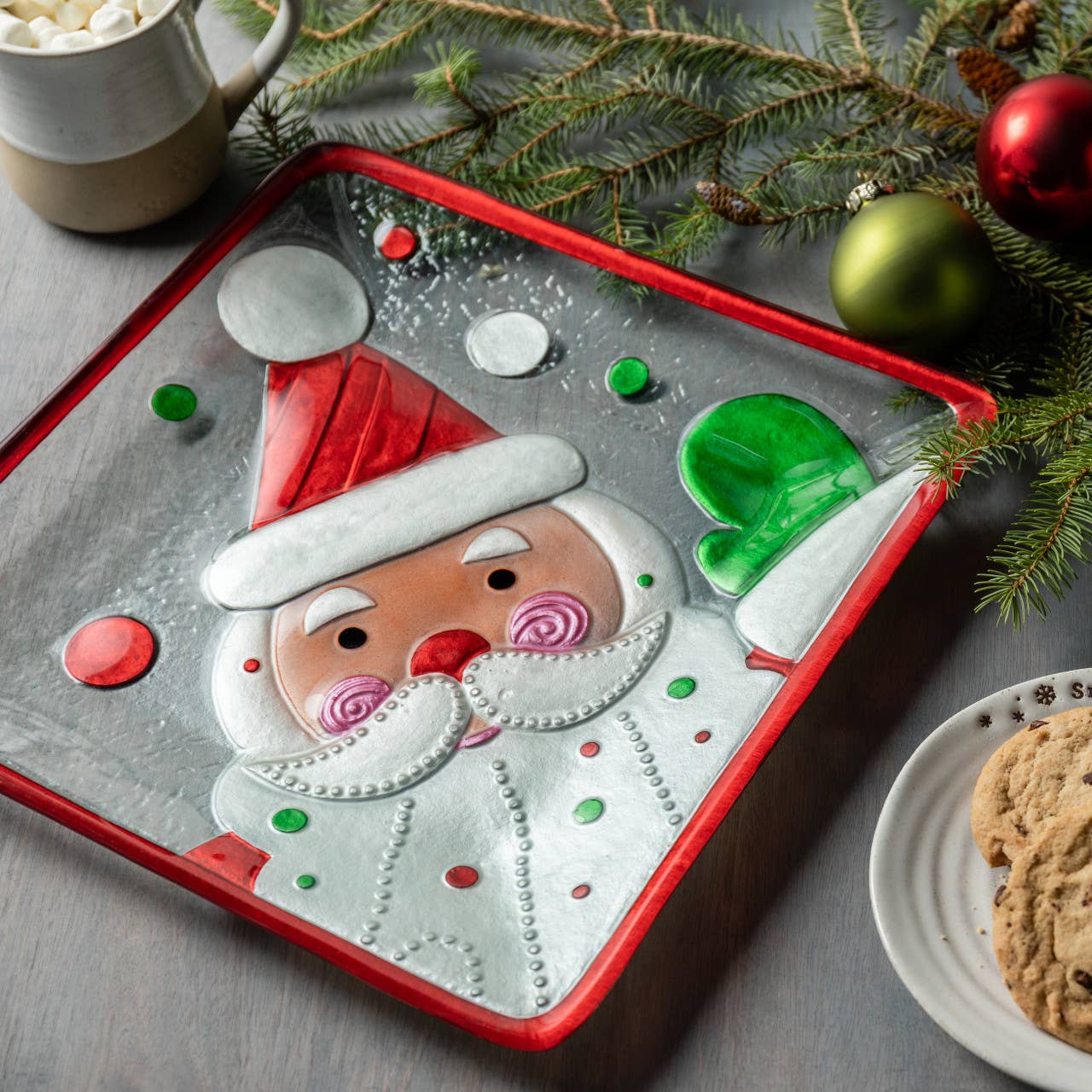 Sq Santa Platter