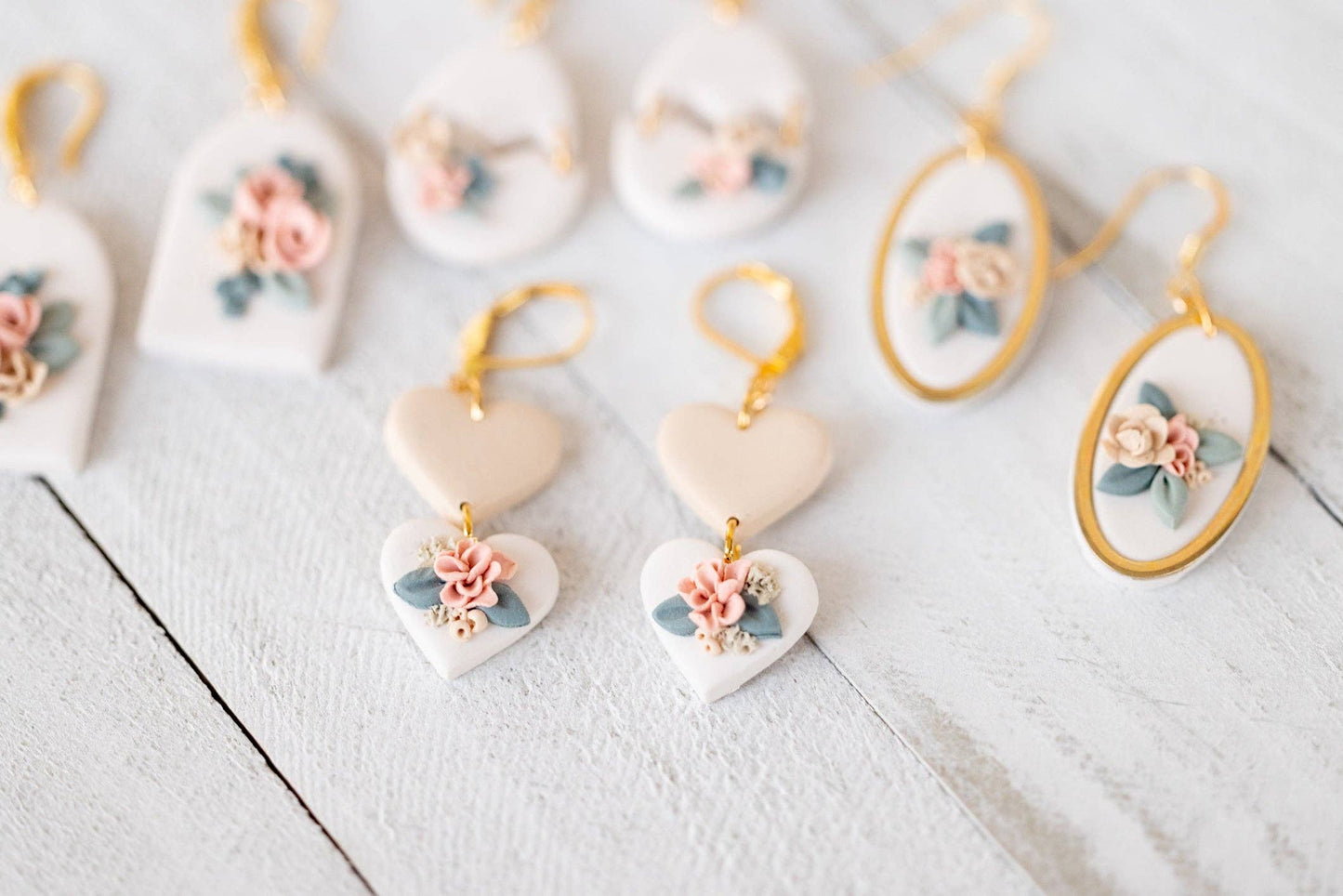 Heart Bouquet Earrings