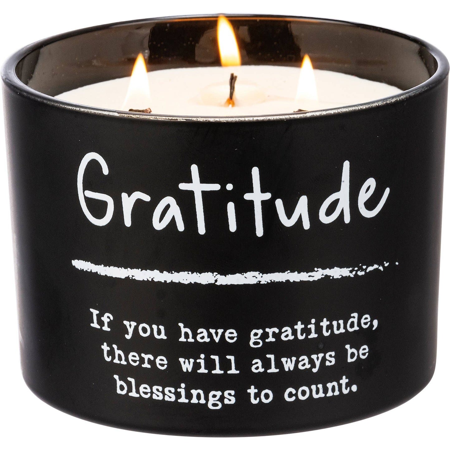 Gratitude Poetry Candle