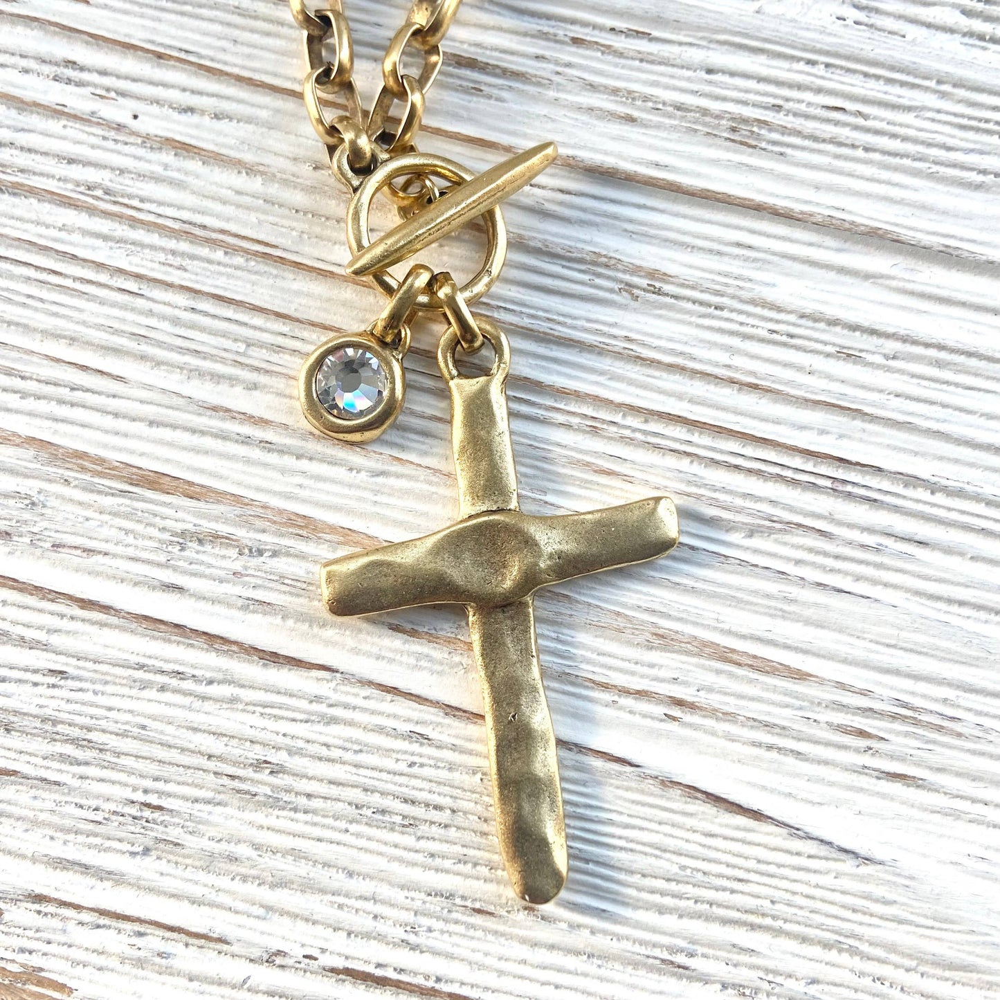 Cross religious inspirational handmade jewelry