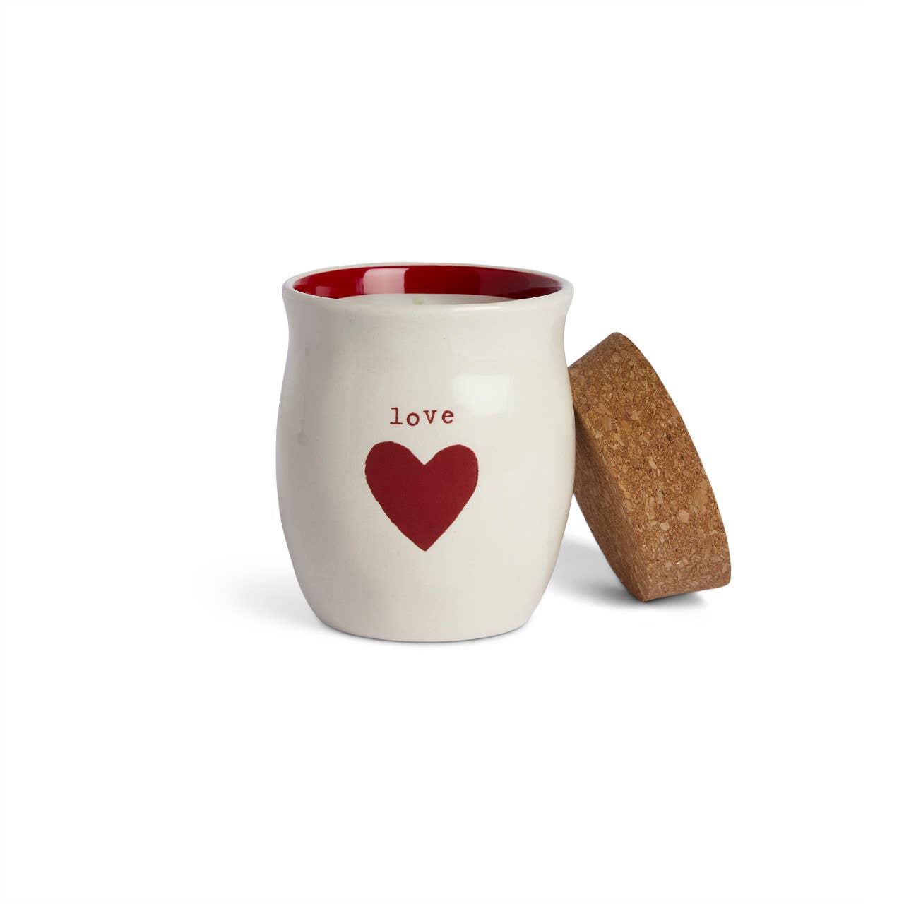 Love Heart Sm Candle