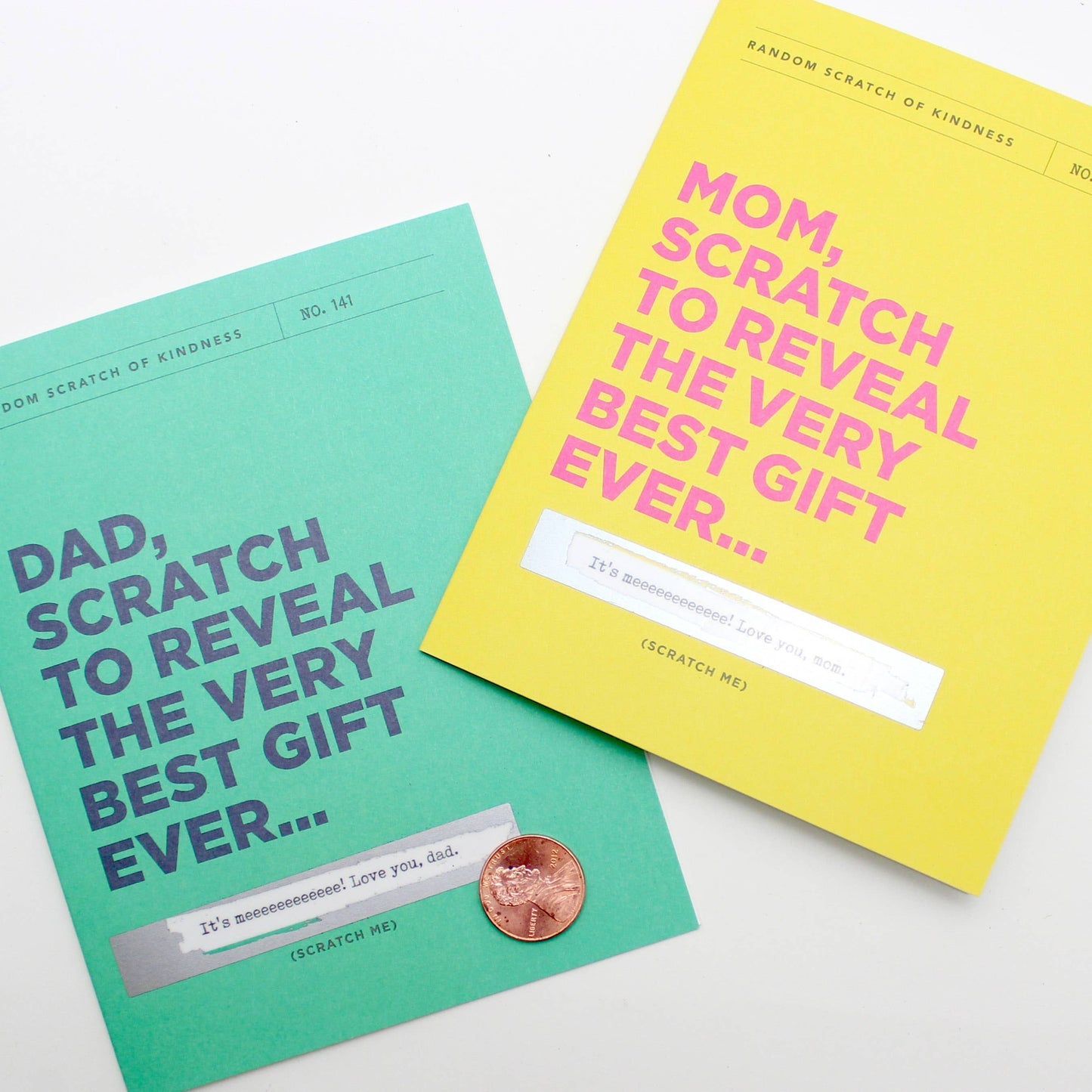 Scratch-off Card - Best Gift Ever - Father's Day/Birthday