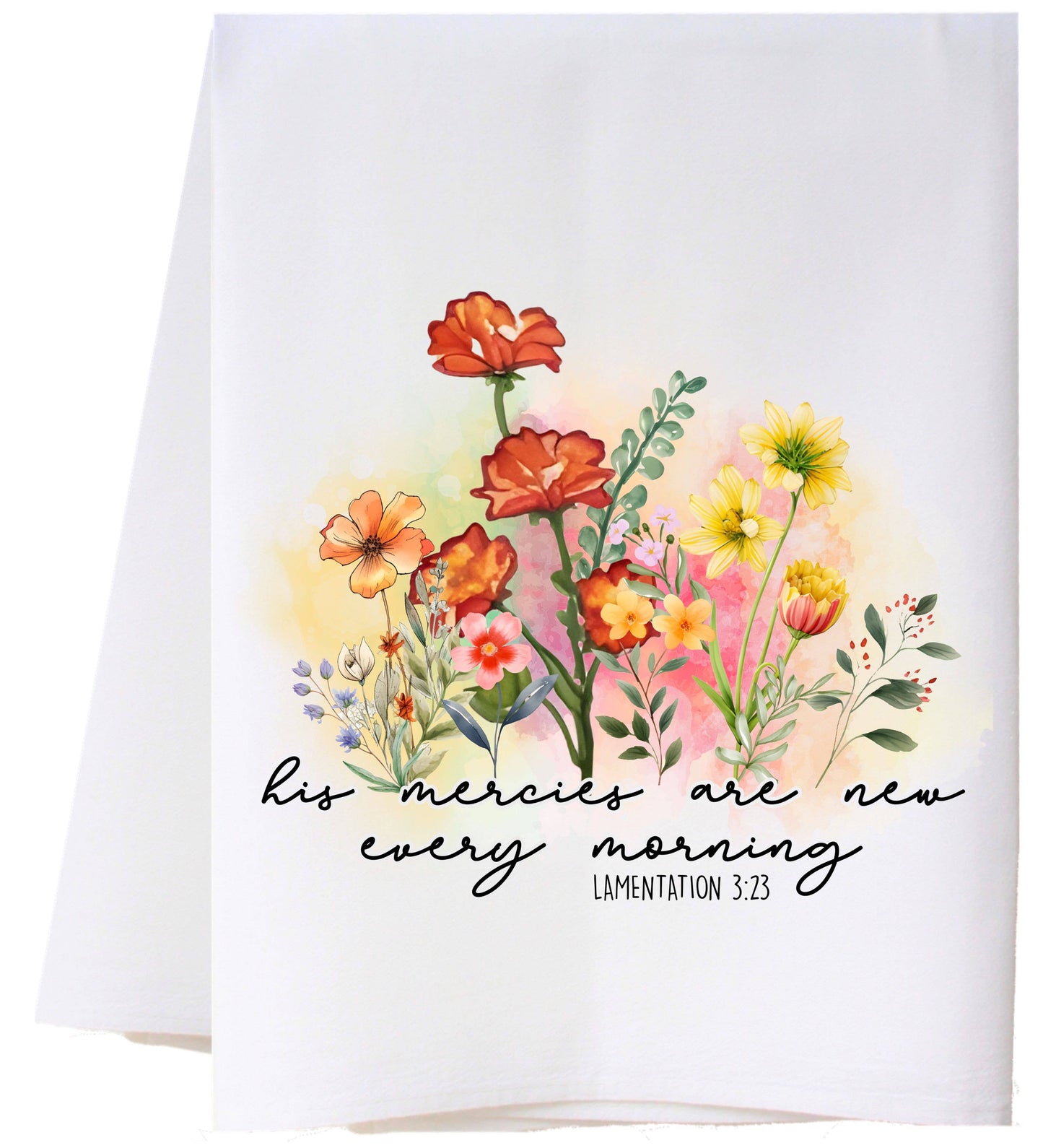 HIS MERCIES FLOUR SACK TOWEL