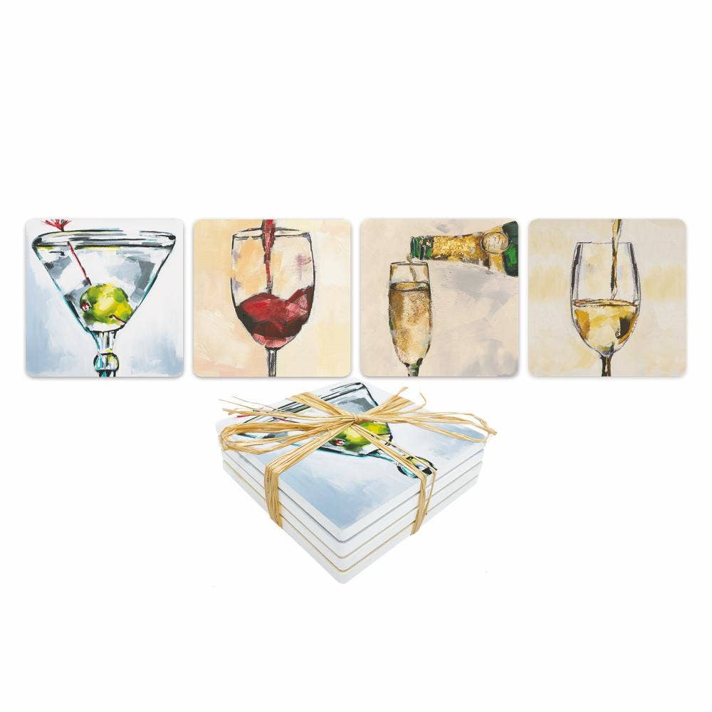 POSAVASOS DE PIEDRA - EL ARTE DEL ALCOHOL