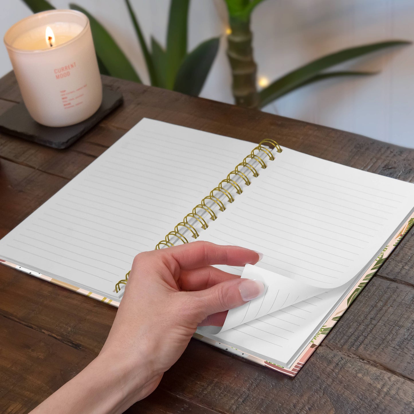 Cuaderno espiral mediano - Crece conmigo