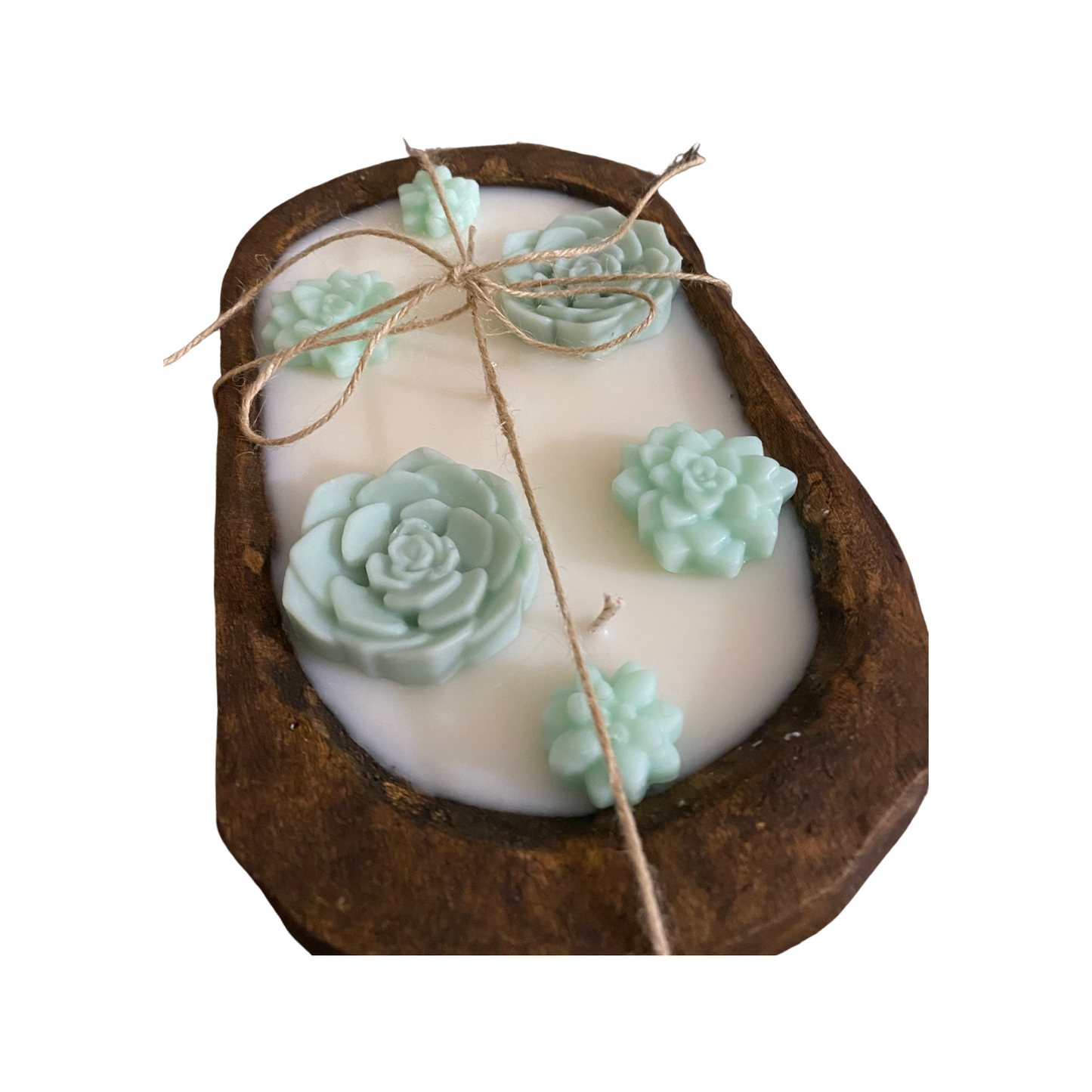 Succulent Flower Dough Bowl