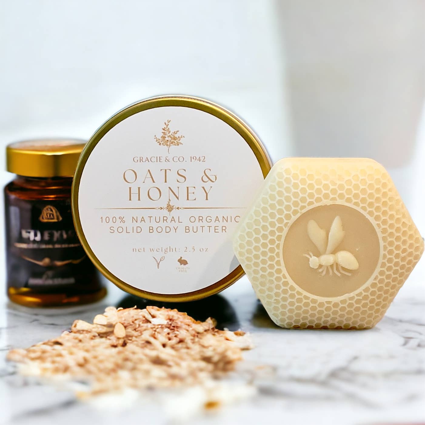 Organic Solid Body Butter Lotion Bar