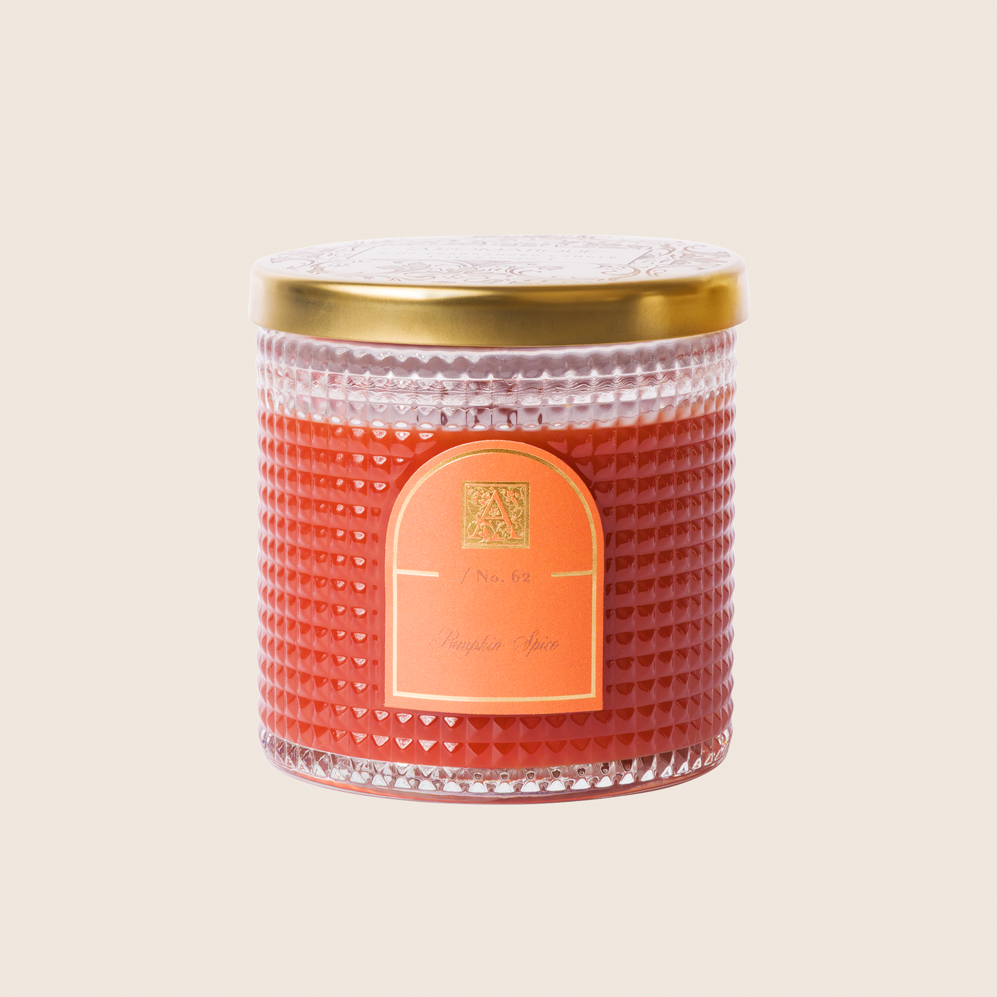 Pumpkin Spice - Textured Glass Candle