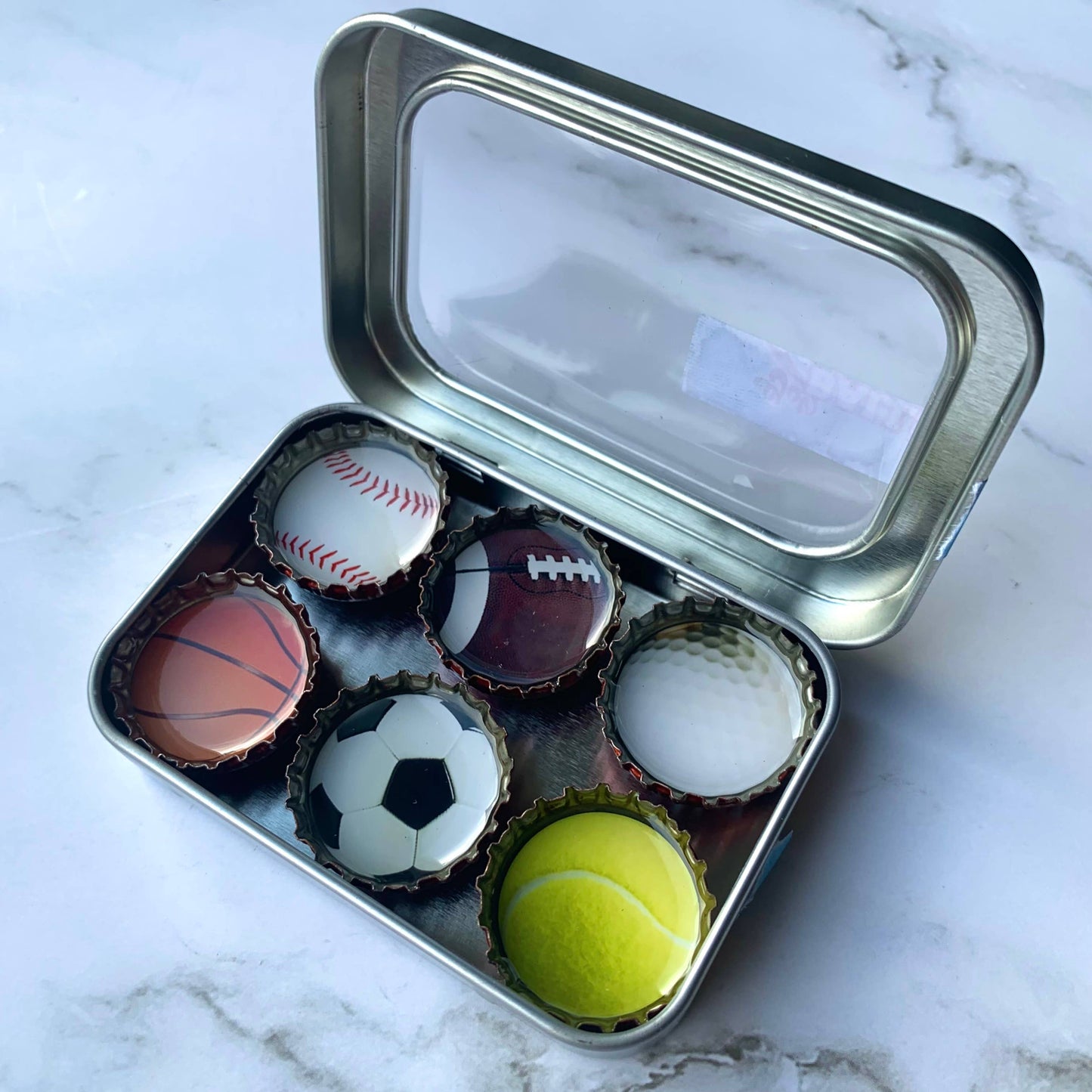 Ball Magnets - Spring decor, Handmade & Eco-friendly