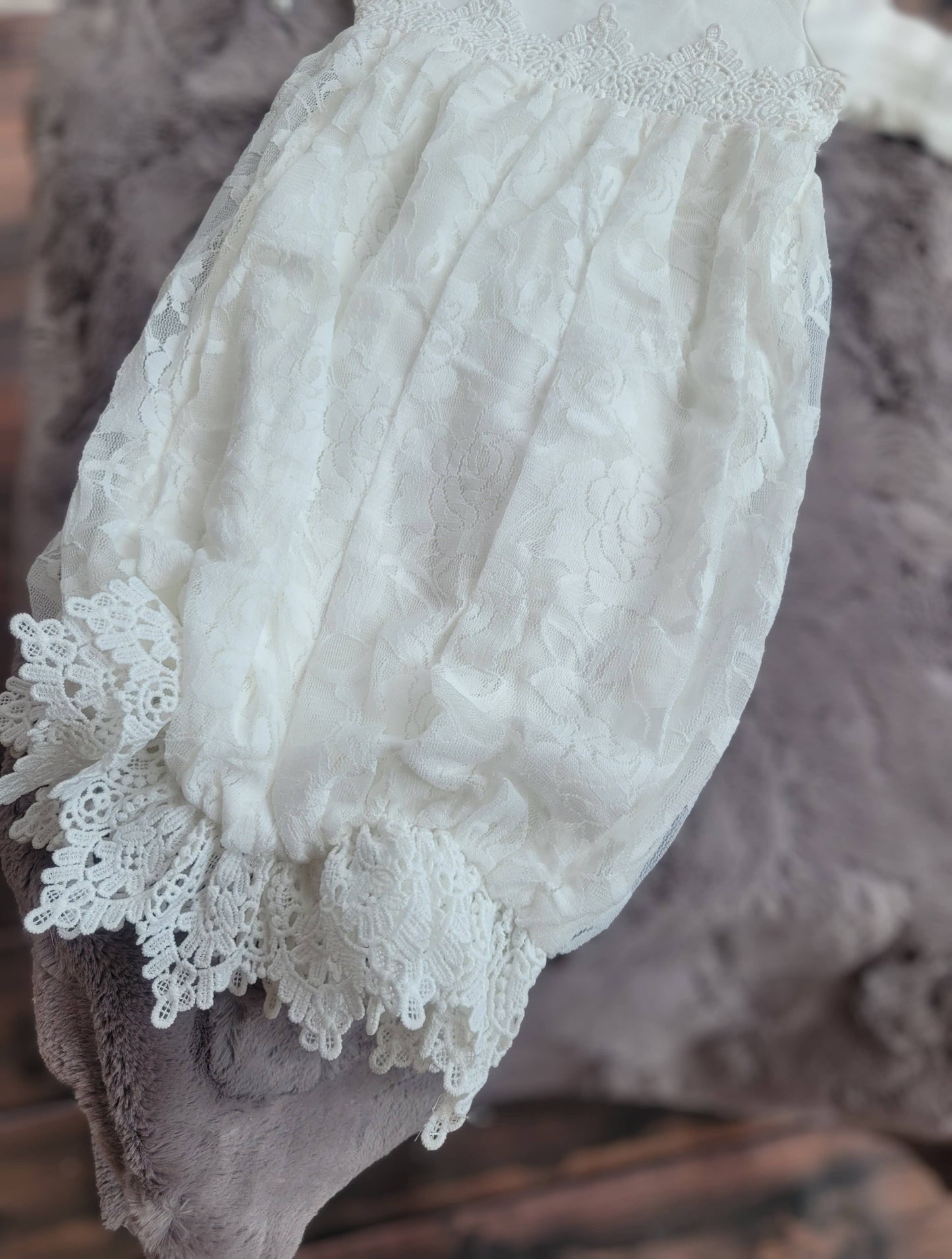 Bubble sack gown