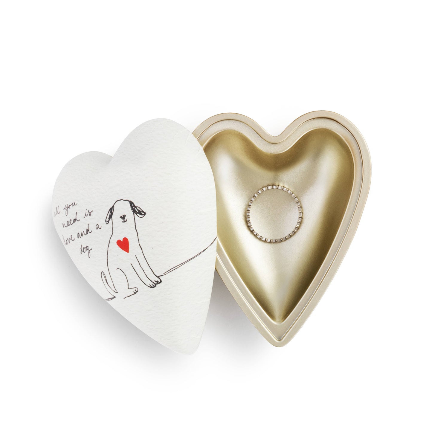 Dog Love Heart Box