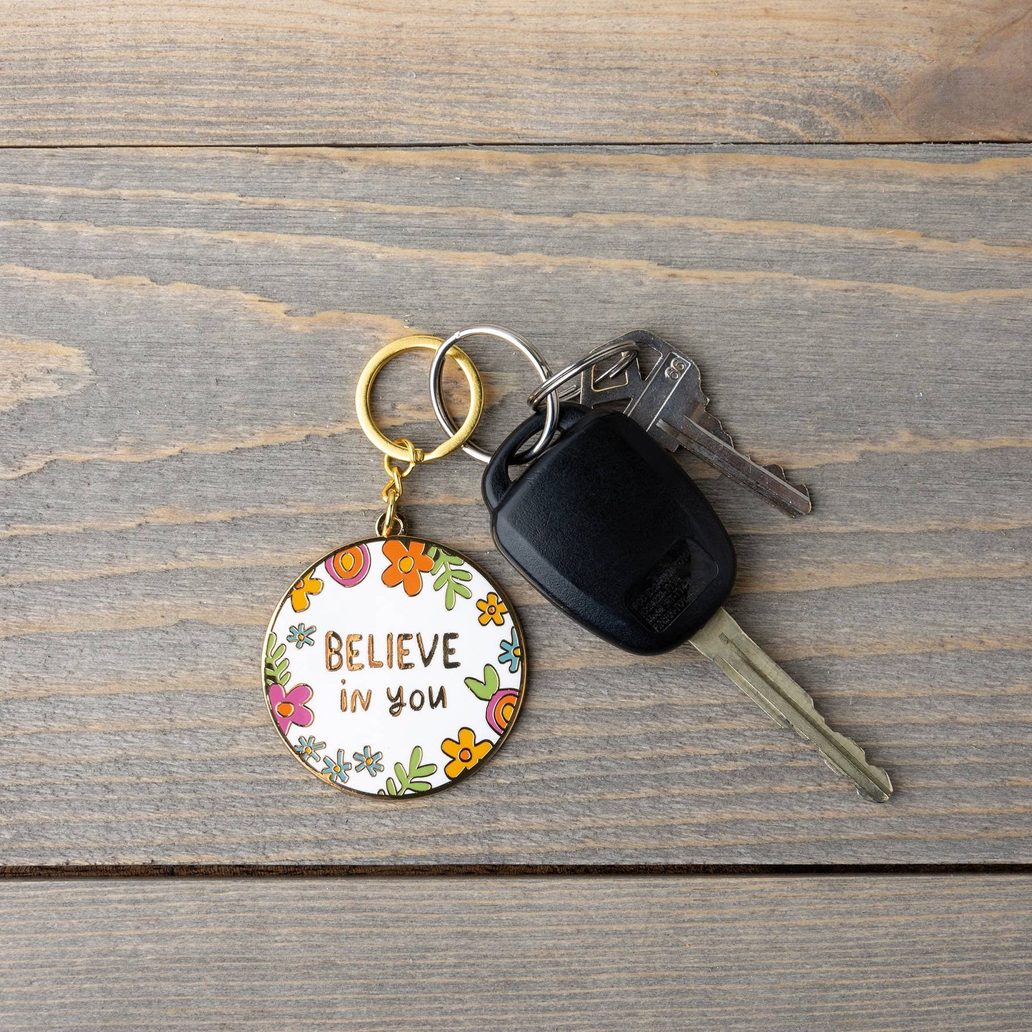 Believe Keychain