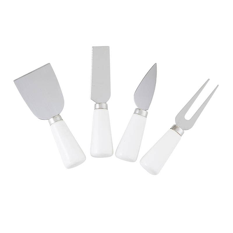 Face to Face Say Cheese Ceramic Cheese Knives Book Box