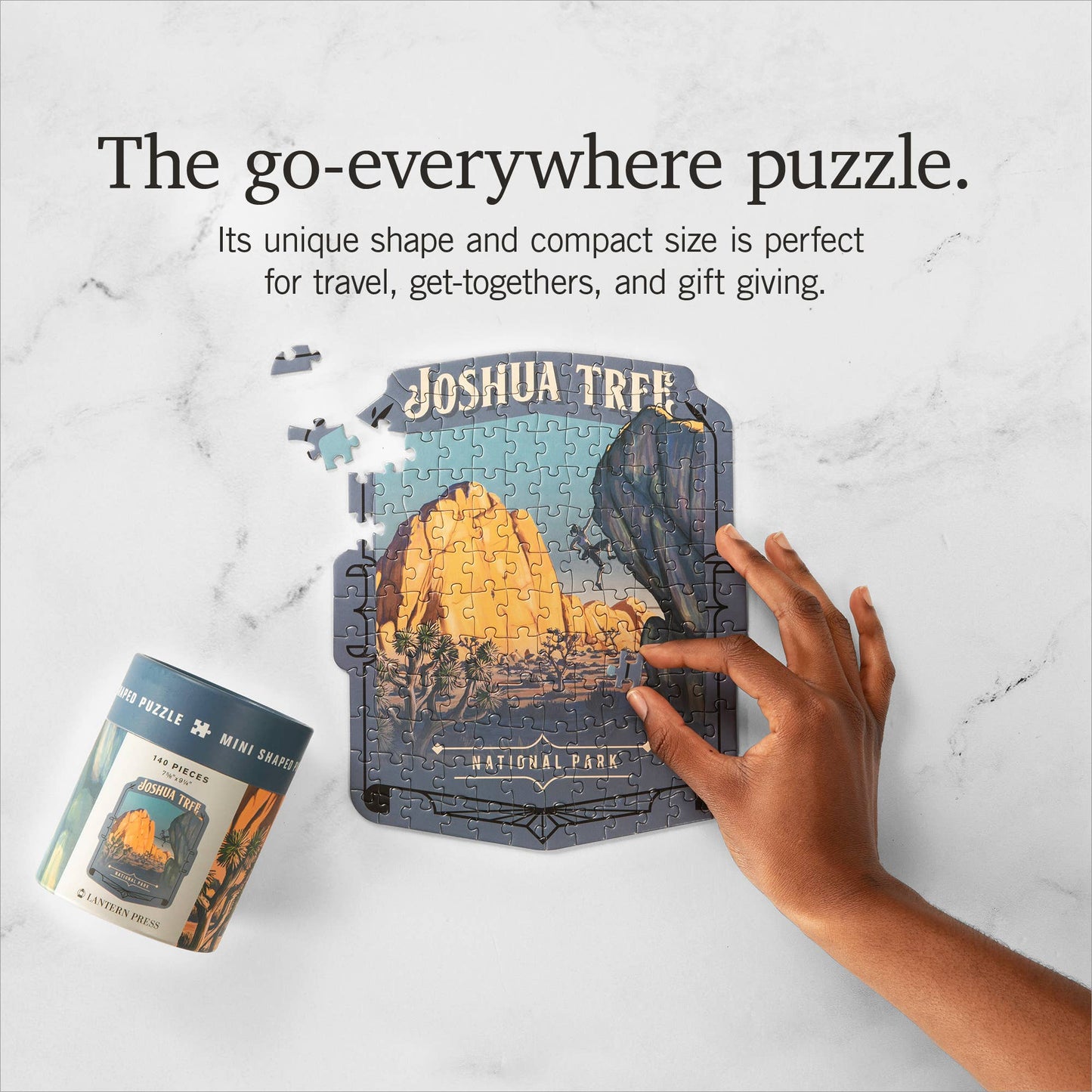 Protect Our National Parks - Mini Puzzle, Joshua Tree