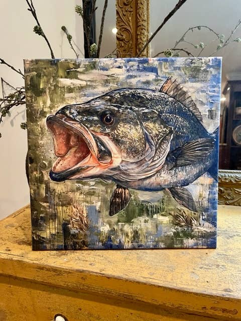 Fish Canvas Art 10"