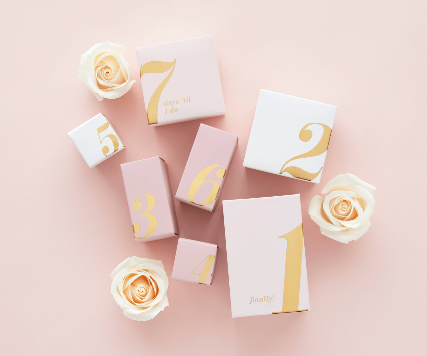 Calendario de Adviento de bodas