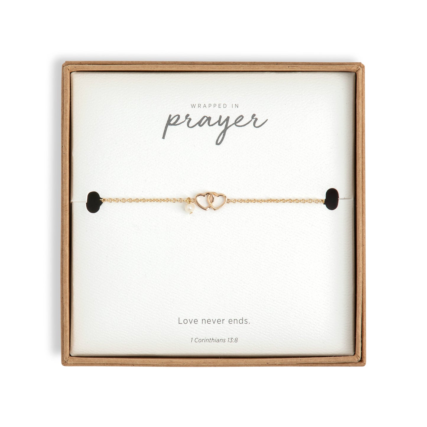 Bracelet Gold Double Heart