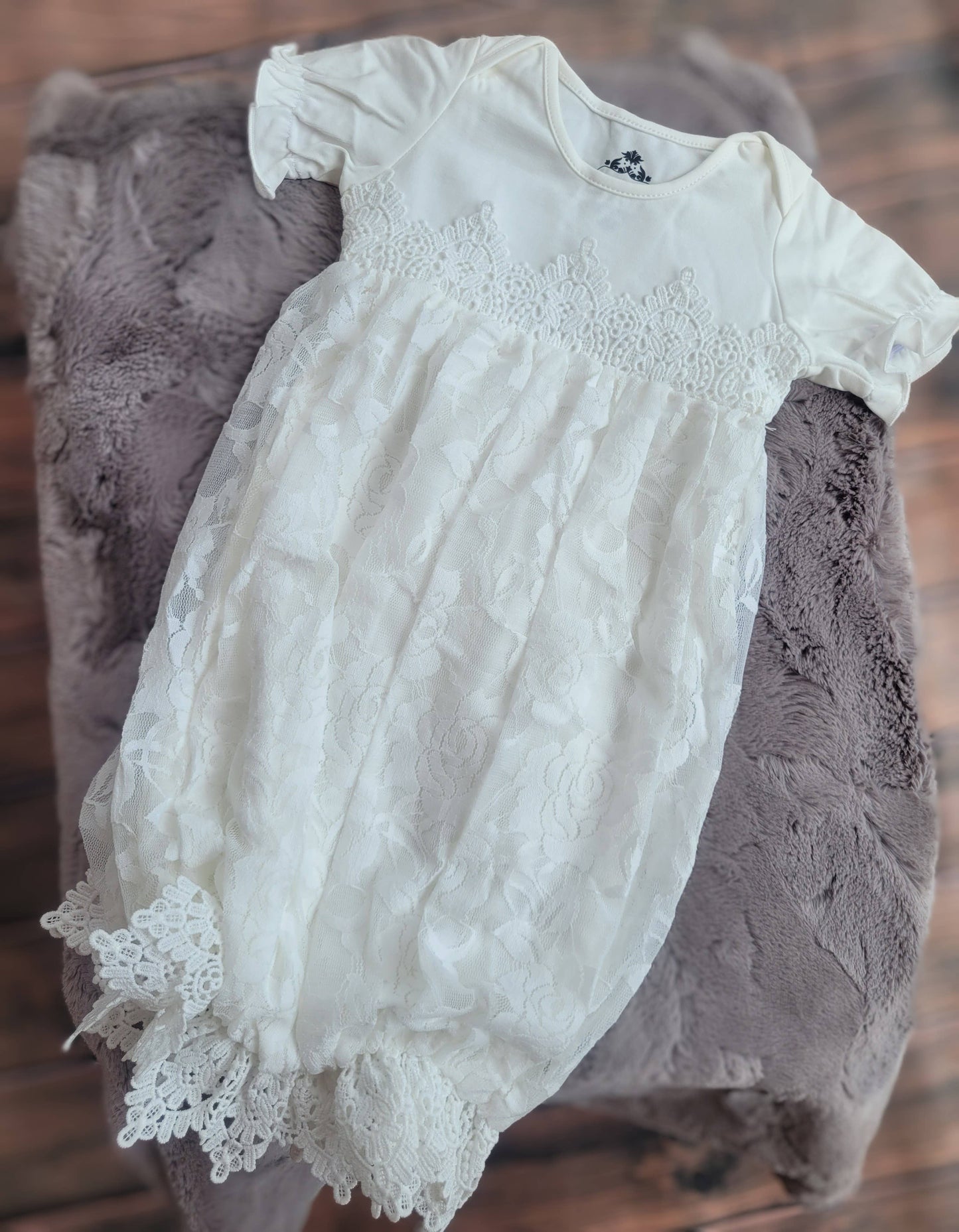 Bubble sack gown