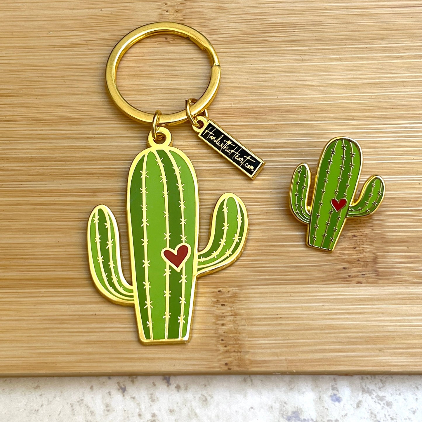 Cactus Saguaro Enamel Pin
