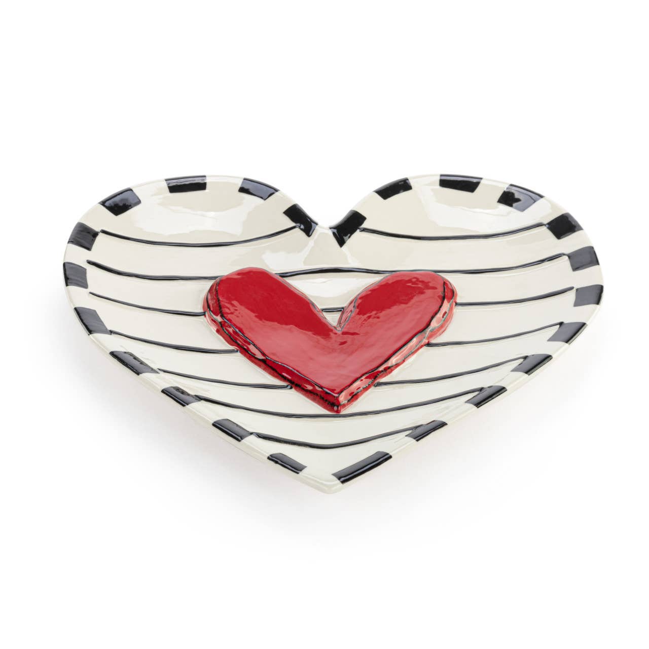 Red Heart Plate