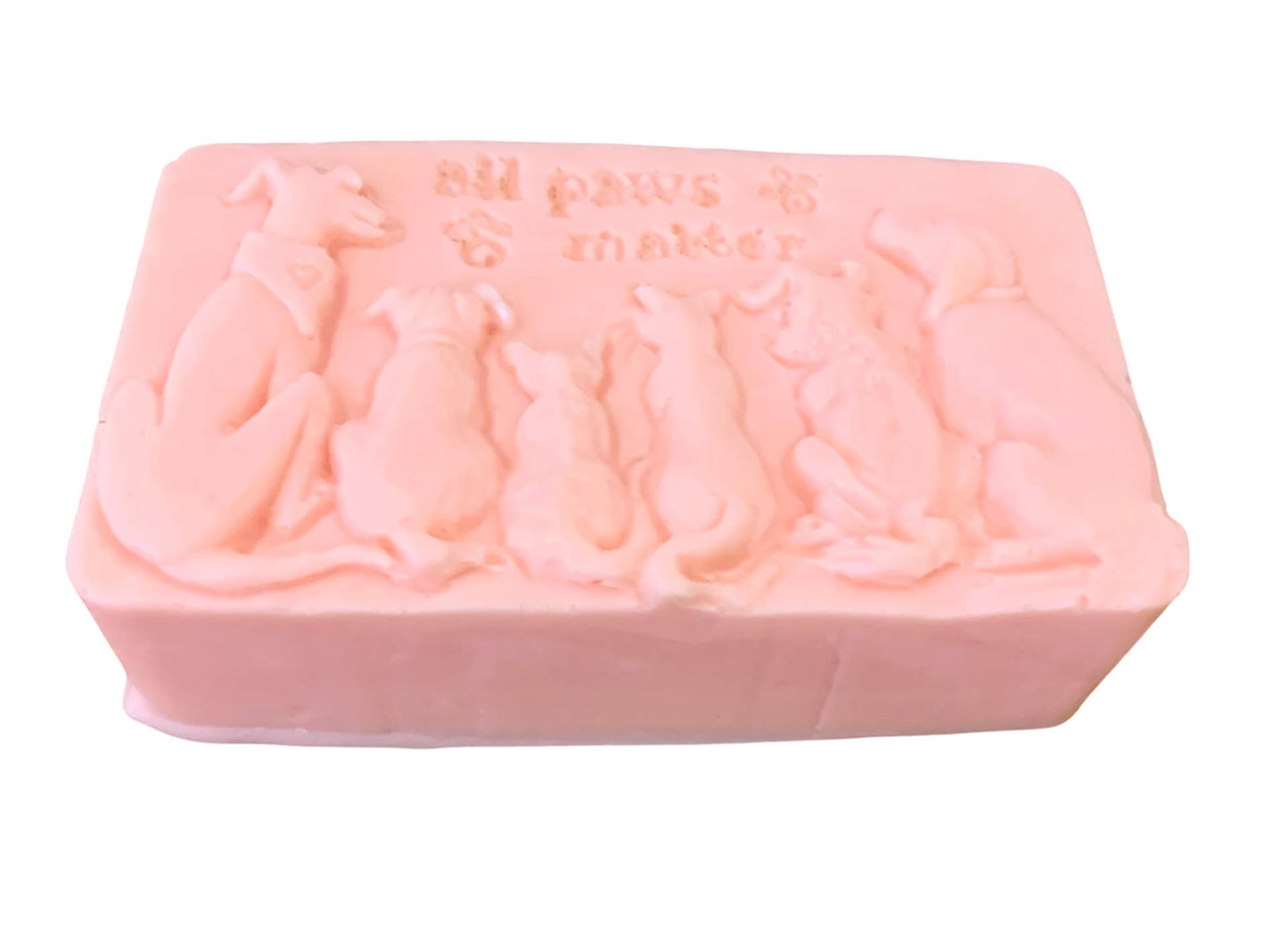 Dog and Cat All Paws Matter bar of soap