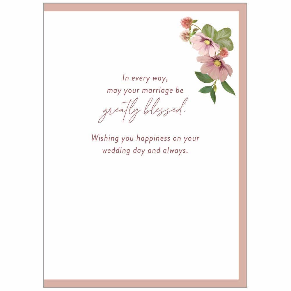 I Have Found - Faith Wedding Card